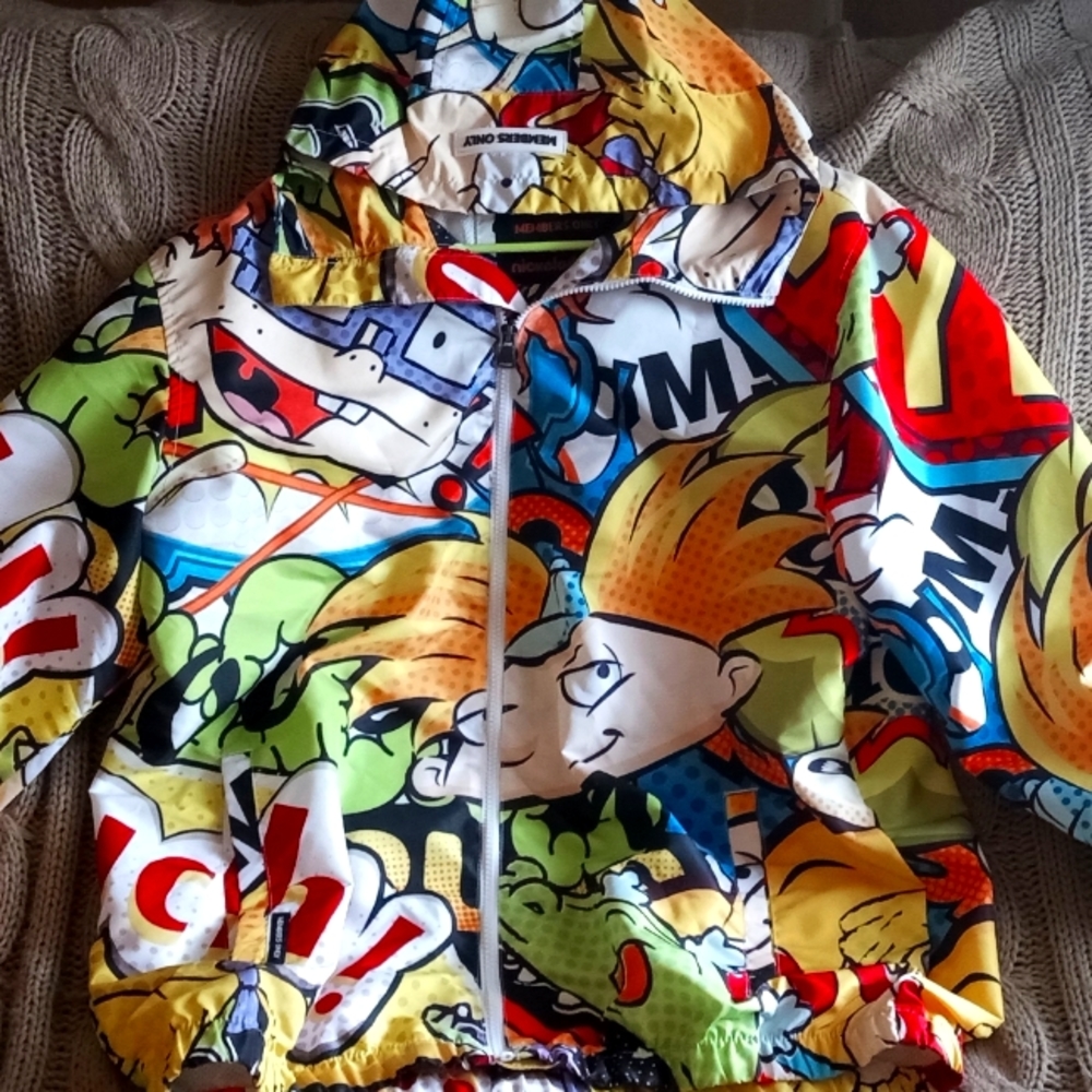 Members Only Nickelodeon windbreaker